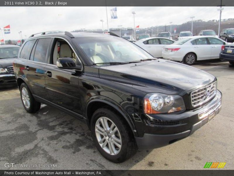 Black / Beige 2011 Volvo XC90 3.2