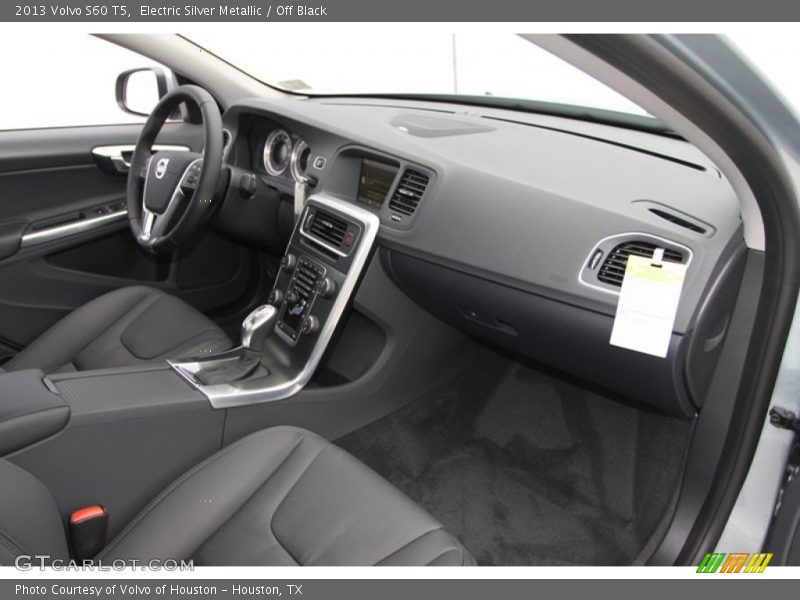  2013 S60 T5 Off Black Interior