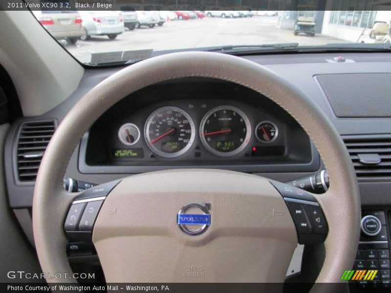 Black / Beige 2011 Volvo XC90 3.2