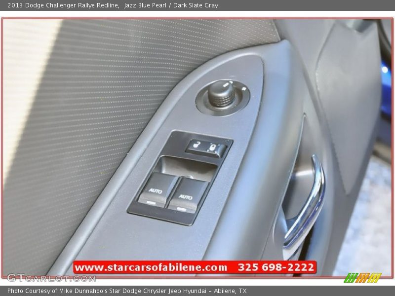 Jazz Blue Pearl / Dark Slate Gray 2013 Dodge Challenger Rallye Redline