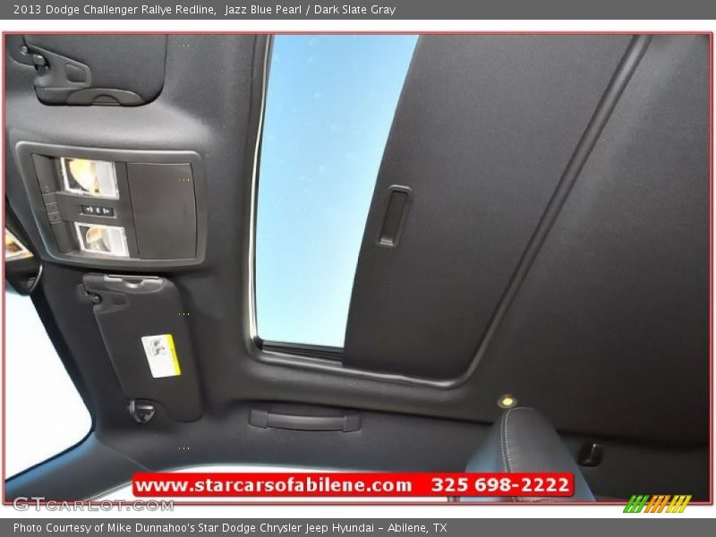 Jazz Blue Pearl / Dark Slate Gray 2013 Dodge Challenger Rallye Redline