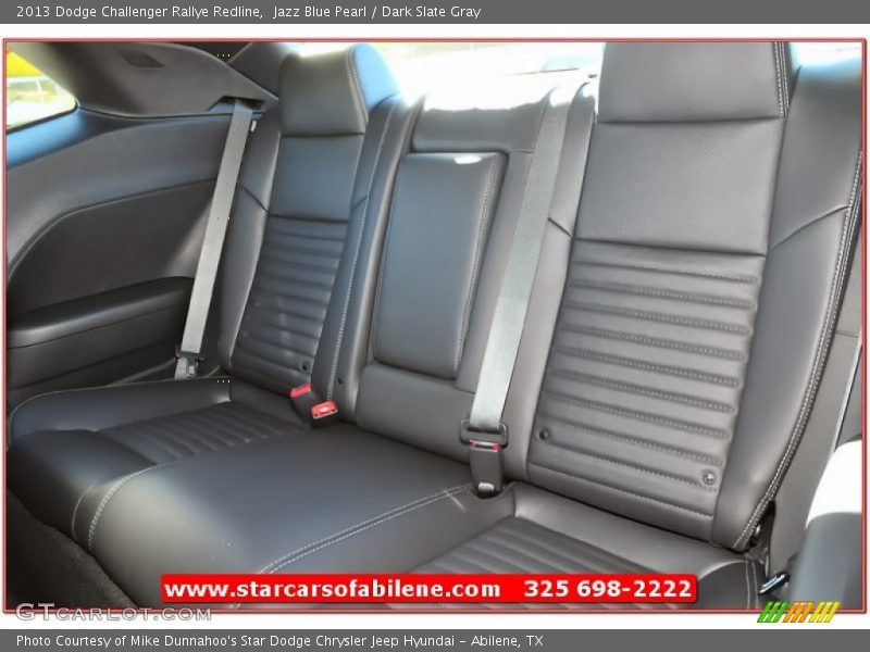 Jazz Blue Pearl / Dark Slate Gray 2013 Dodge Challenger Rallye Redline