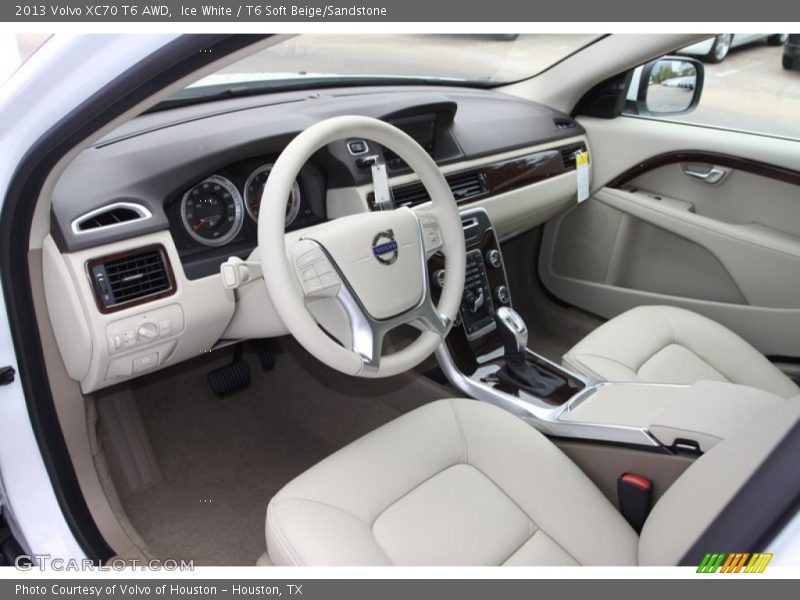 T6 Soft Beige/Sandstone Interior - 2013 XC70 T6 AWD 