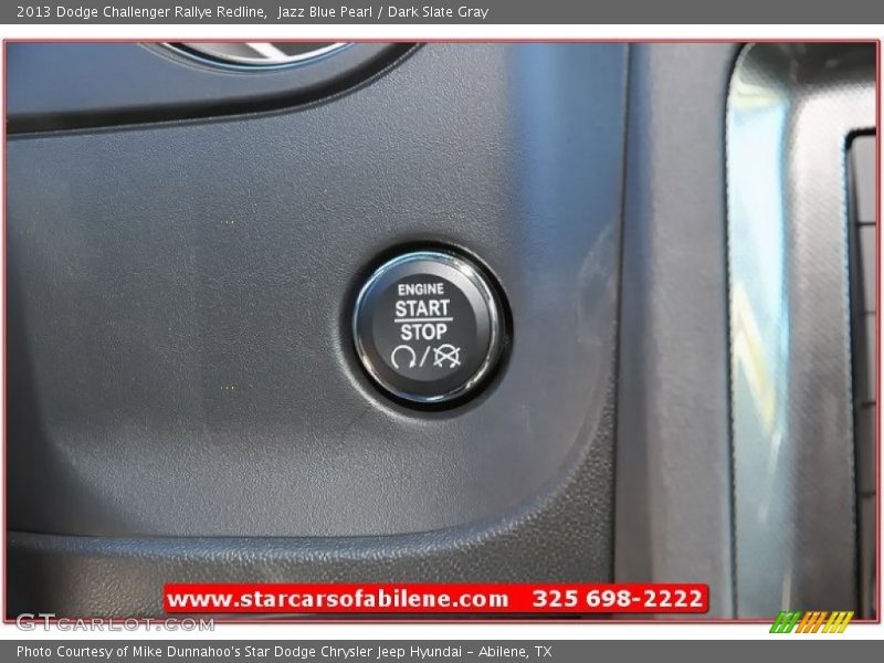 Jazz Blue Pearl / Dark Slate Gray 2013 Dodge Challenger Rallye Redline