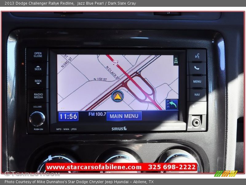 Jazz Blue Pearl / Dark Slate Gray 2013 Dodge Challenger Rallye Redline