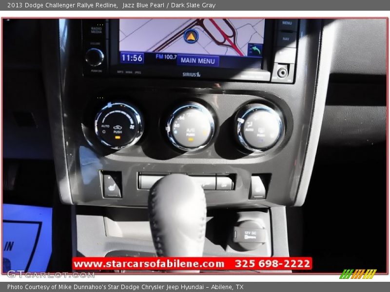 Jazz Blue Pearl / Dark Slate Gray 2013 Dodge Challenger Rallye Redline