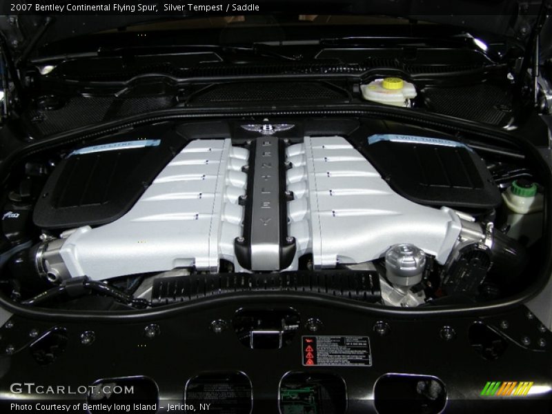 Silver Tempest / Saddle 2007 Bentley Continental Flying Spur