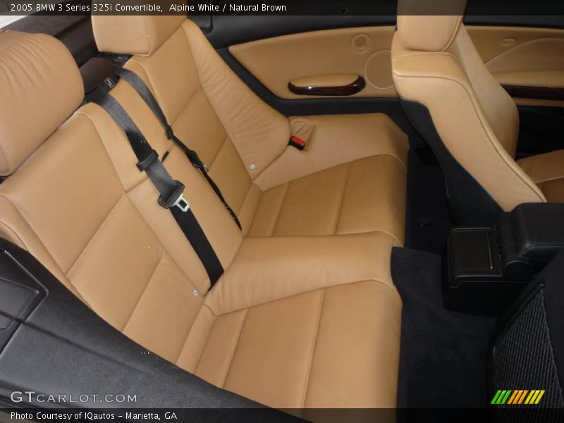 Alpine White / Natural Brown 2005 BMW 3 Series 325i Convertible
