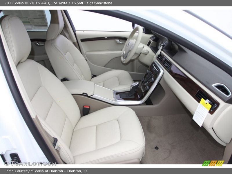  2013 XC70 T6 AWD T6 Soft Beige/Sandstone Interior