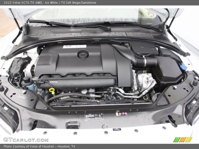  2013 XC70 T6 AWD Engine - 3.0 Liter Turbocharged DOHC 24-Valve VVT Inline 6 Cylinder