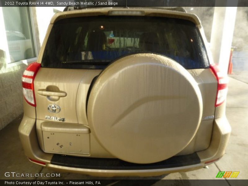 Sandy Beach Metallic / Sand Beige 2012 Toyota RAV4 I4 4WD