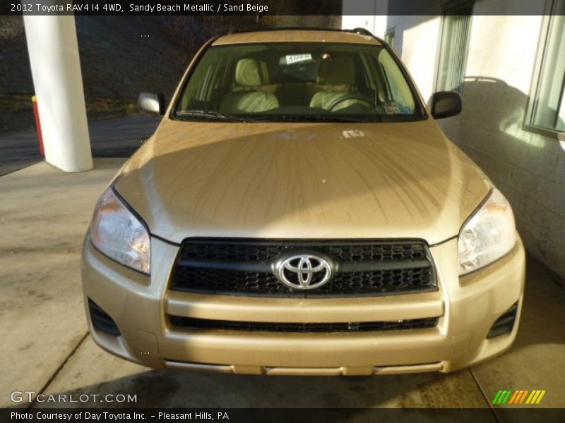 Sandy Beach Metallic / Sand Beige 2012 Toyota RAV4 I4 4WD