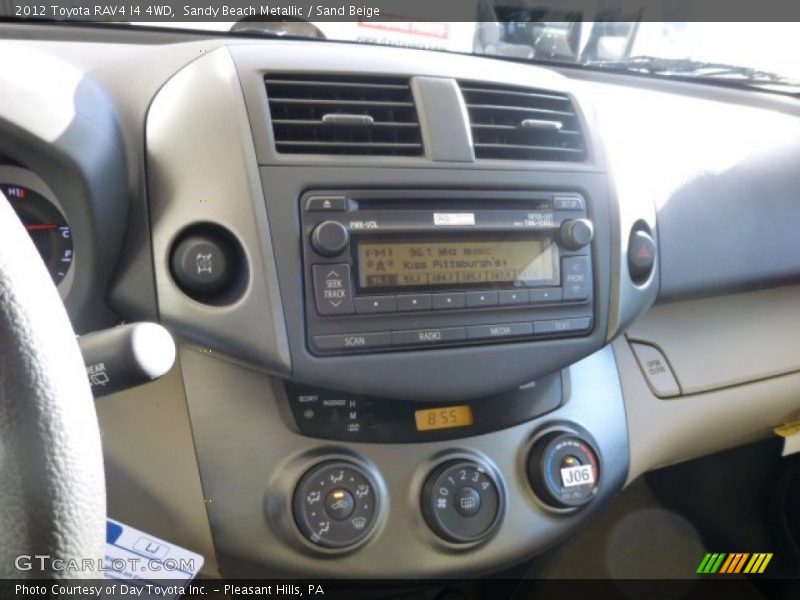 Sandy Beach Metallic / Sand Beige 2012 Toyota RAV4 I4 4WD
