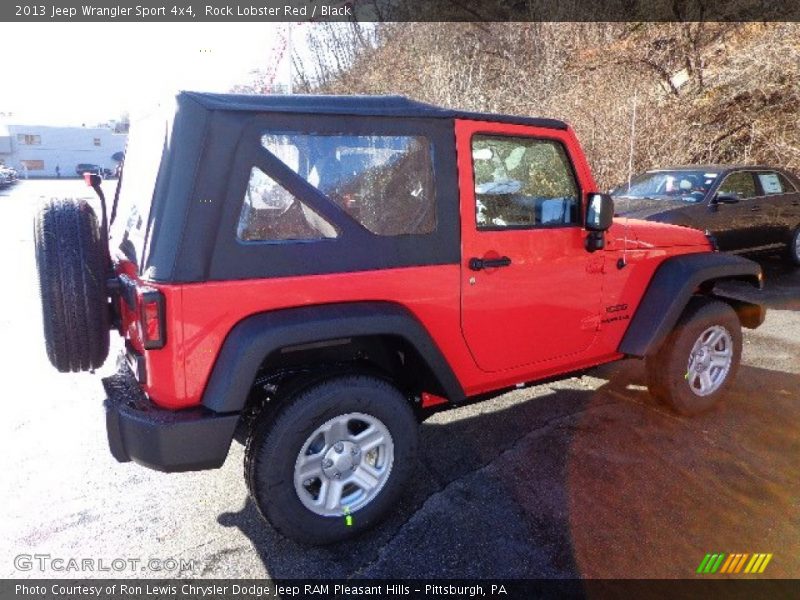 Rock Lobster Red / Black 2013 Jeep Wrangler Sport 4x4