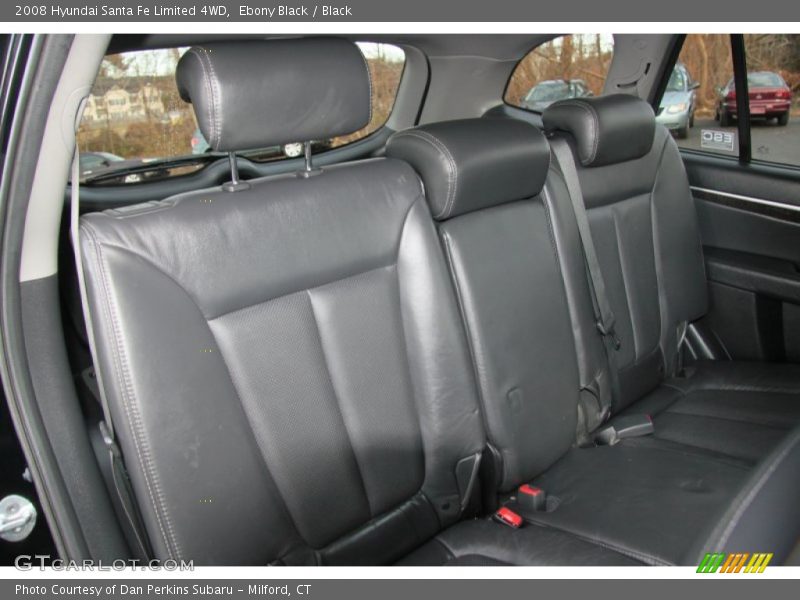 Ebony Black / Black 2008 Hyundai Santa Fe Limited 4WD
