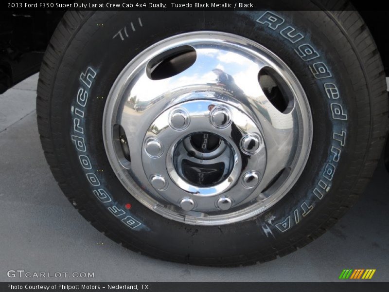  2013 F350 Super Duty Lariat Crew Cab 4x4 Dually Wheel