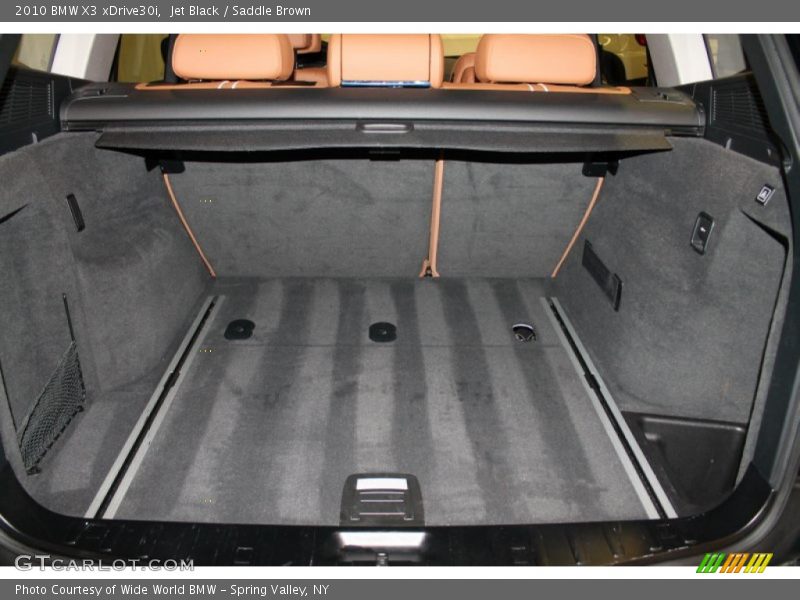 Jet Black / Saddle Brown 2010 BMW X3 xDrive30i