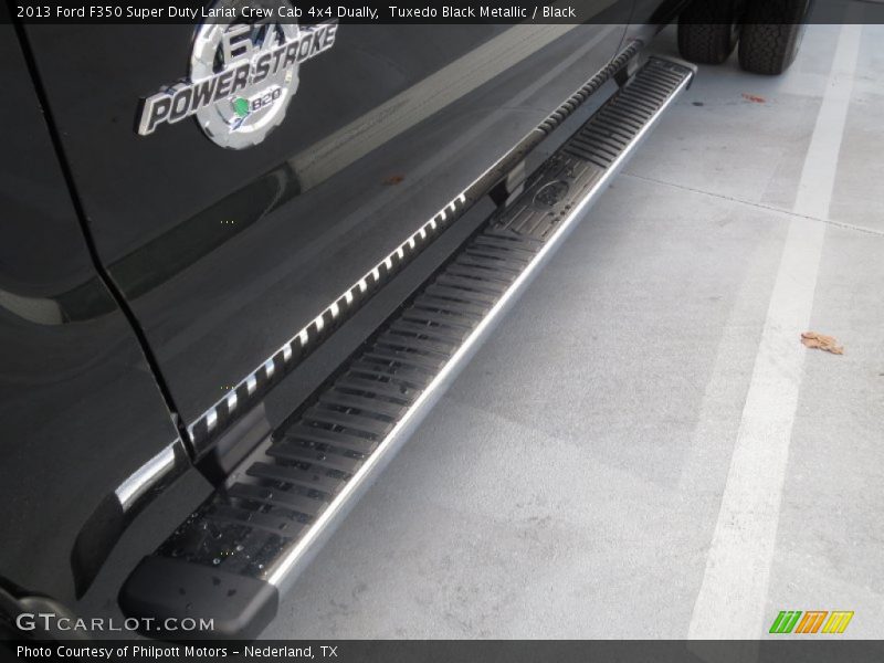 Tuxedo Black Metallic / Black 2013 Ford F350 Super Duty Lariat Crew Cab 4x4 Dually