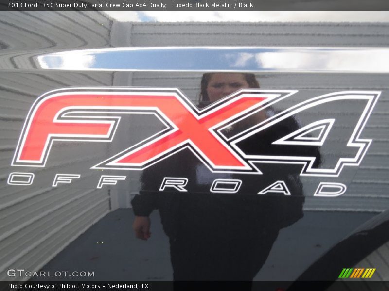 Tuxedo Black Metallic / Black 2013 Ford F350 Super Duty Lariat Crew Cab 4x4 Dually