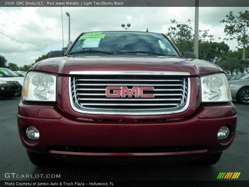 Red Jewel Metallic / Light Tan/Ebony Black 2006 GMC Envoy SLT