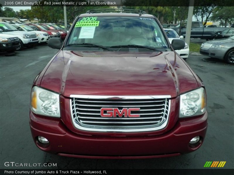 Red Jewel Metallic / Light Tan/Ebony Black 2006 GMC Envoy SLT