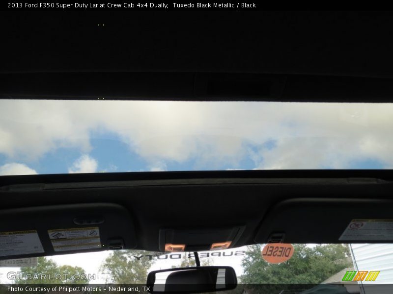 Tuxedo Black Metallic / Black 2013 Ford F350 Super Duty Lariat Crew Cab 4x4 Dually