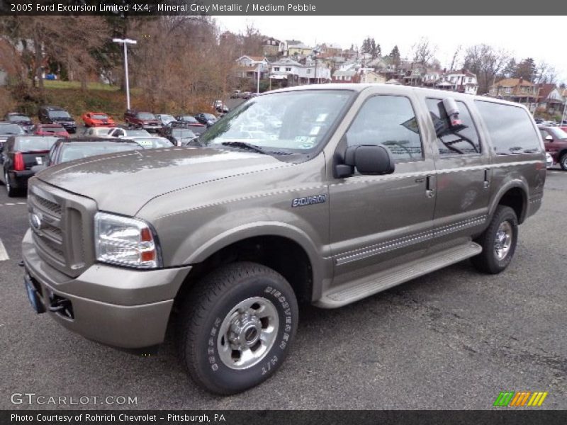 Mineral Grey Metallic / Medium Pebble 2005 Ford Excursion Limited 4X4