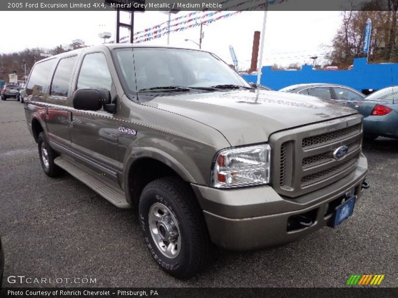 Mineral Grey Metallic / Medium Pebble 2005 Ford Excursion Limited 4X4