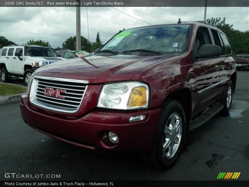 Red Jewel Metallic / Light Tan/Ebony Black 2006 GMC Envoy SLT