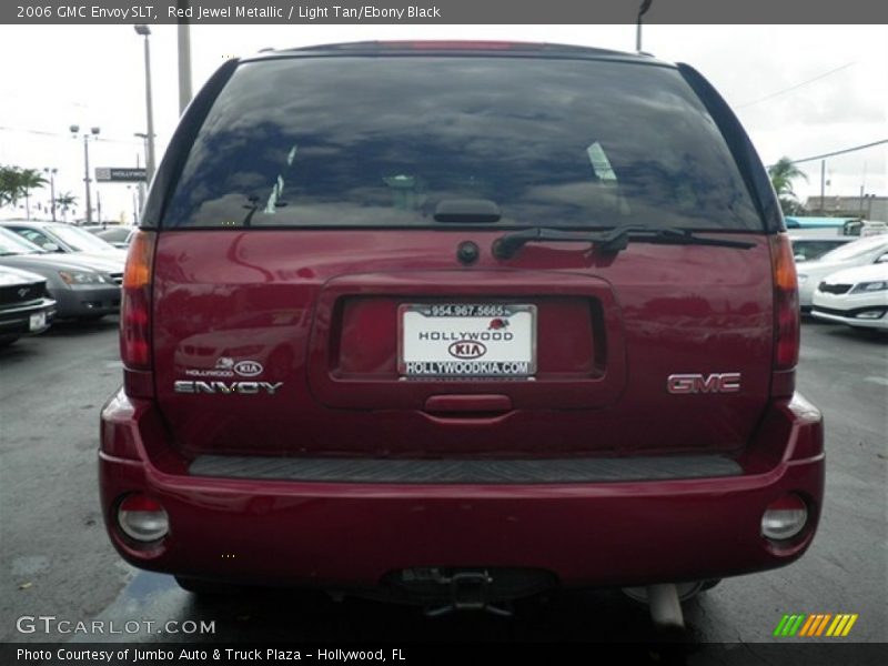 Red Jewel Metallic / Light Tan/Ebony Black 2006 GMC Envoy SLT