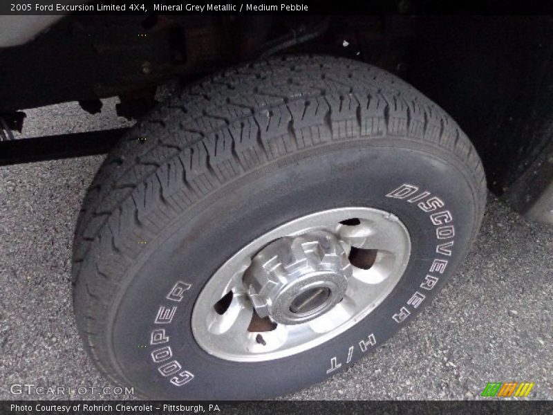Mineral Grey Metallic / Medium Pebble 2005 Ford Excursion Limited 4X4