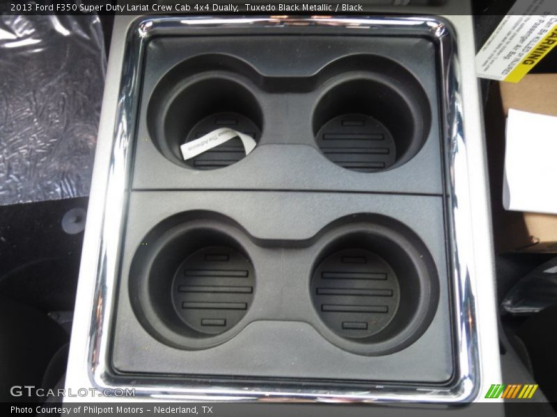 Tuxedo Black Metallic / Black 2013 Ford F350 Super Duty Lariat Crew Cab 4x4 Dually