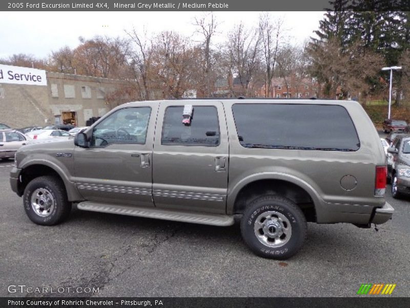 Mineral Grey Metallic / Medium Pebble 2005 Ford Excursion Limited 4X4