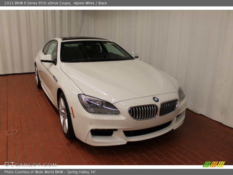 Front 3/4 View of 2013 6 Series 650i xDrive Coupe