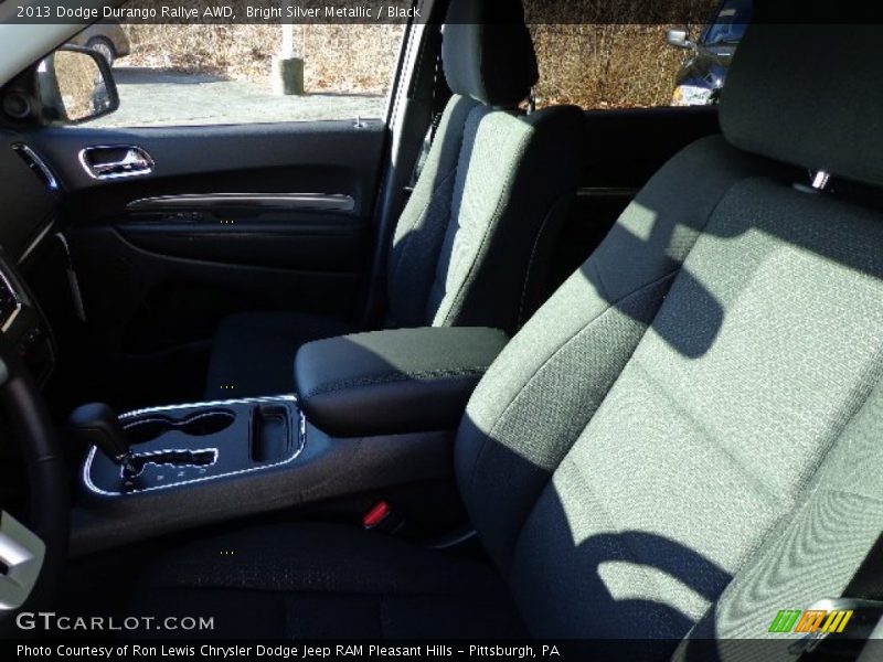 Bright Silver Metallic / Black 2013 Dodge Durango Rallye AWD