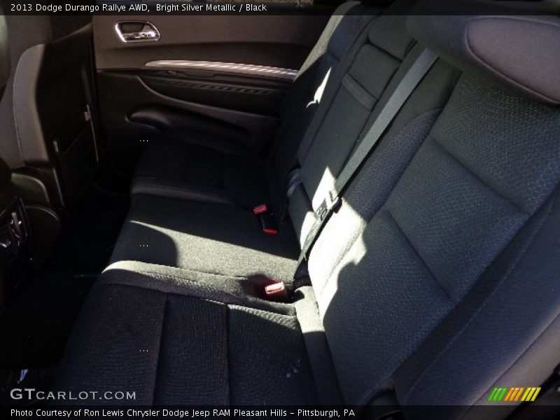 Bright Silver Metallic / Black 2013 Dodge Durango Rallye AWD