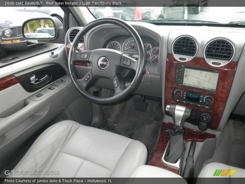 Red Jewel Metallic / Light Tan/Ebony Black 2006 GMC Envoy SLT