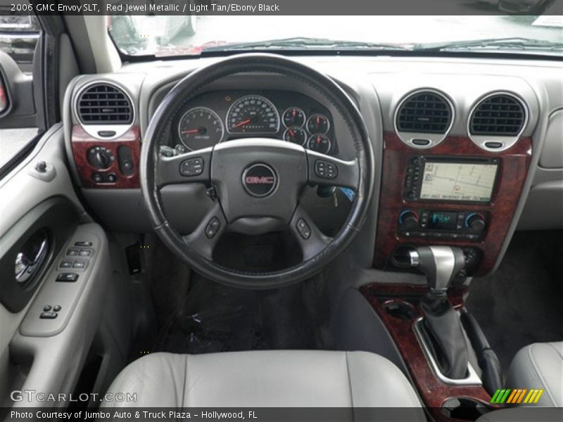 Red Jewel Metallic / Light Tan/Ebony Black 2006 GMC Envoy SLT