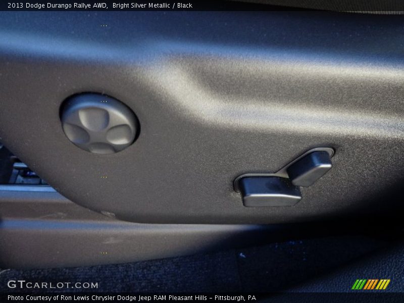 Bright Silver Metallic / Black 2013 Dodge Durango Rallye AWD