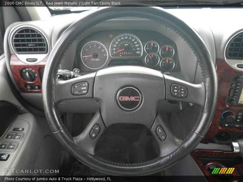Red Jewel Metallic / Light Tan/Ebony Black 2006 GMC Envoy SLT