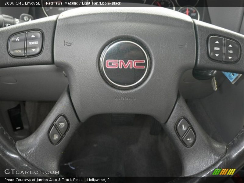 Red Jewel Metallic / Light Tan/Ebony Black 2006 GMC Envoy SLT