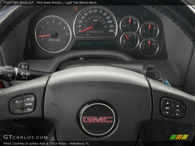 Red Jewel Metallic / Light Tan/Ebony Black 2006 GMC Envoy SLT