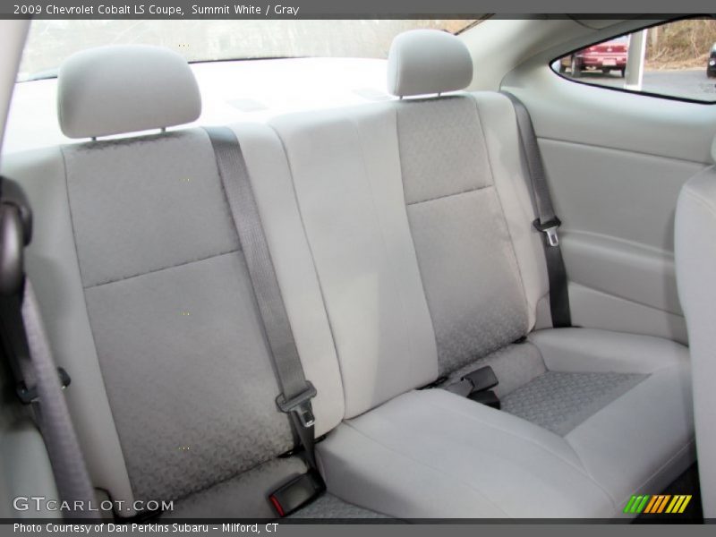 Summit White / Gray 2009 Chevrolet Cobalt LS Coupe