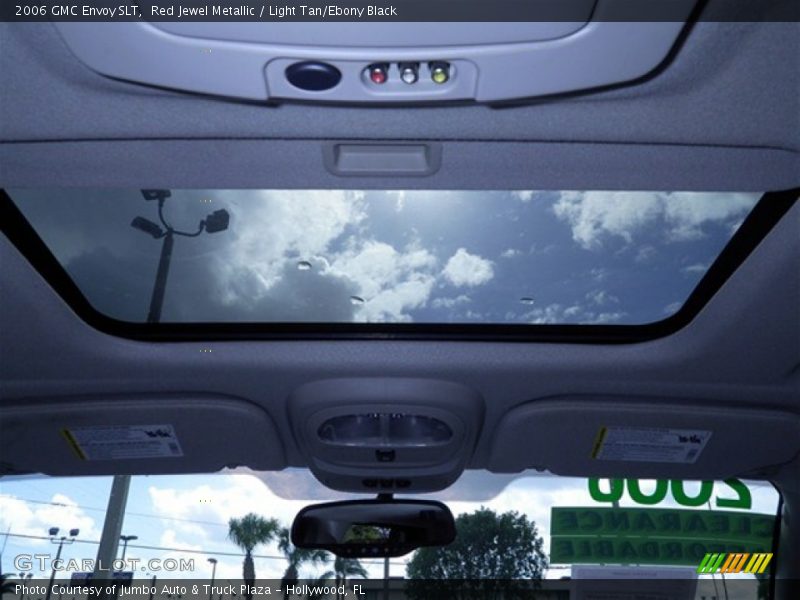 Red Jewel Metallic / Light Tan/Ebony Black 2006 GMC Envoy SLT
