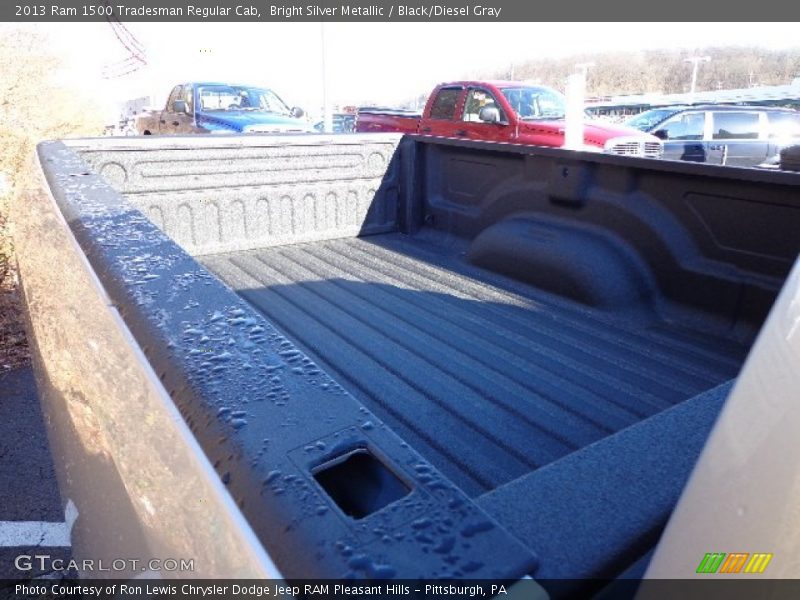 Bright Silver Metallic / Black/Diesel Gray 2013 Ram 1500 Tradesman Regular Cab
