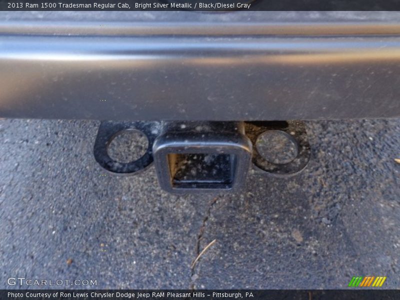 Bright Silver Metallic / Black/Diesel Gray 2013 Ram 1500 Tradesman Regular Cab