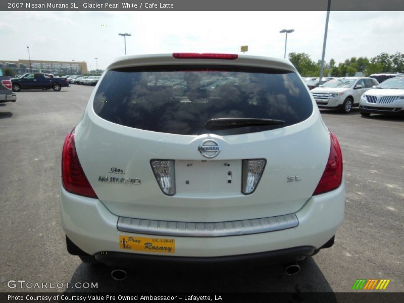 Glacier Pearl White / Cafe Latte 2007 Nissan Murano SL