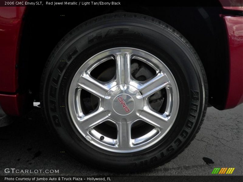 Red Jewel Metallic / Light Tan/Ebony Black 2006 GMC Envoy SLT