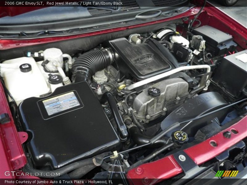 Red Jewel Metallic / Light Tan/Ebony Black 2006 GMC Envoy SLT