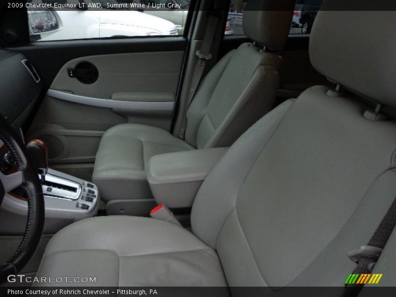 Summit White / Light Gray 2009 Chevrolet Equinox LT AWD